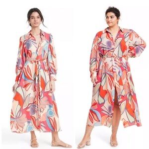 ALEXIS for Target‎ Mixed Floral Robe Maxi Dress